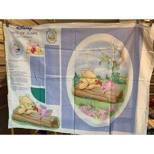 Disney Winnie the Pooh Days of Hunny Wall Hanging Fabric Panel 5766 DIY Nursery